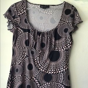 I.N.C. Pink/Black blouse